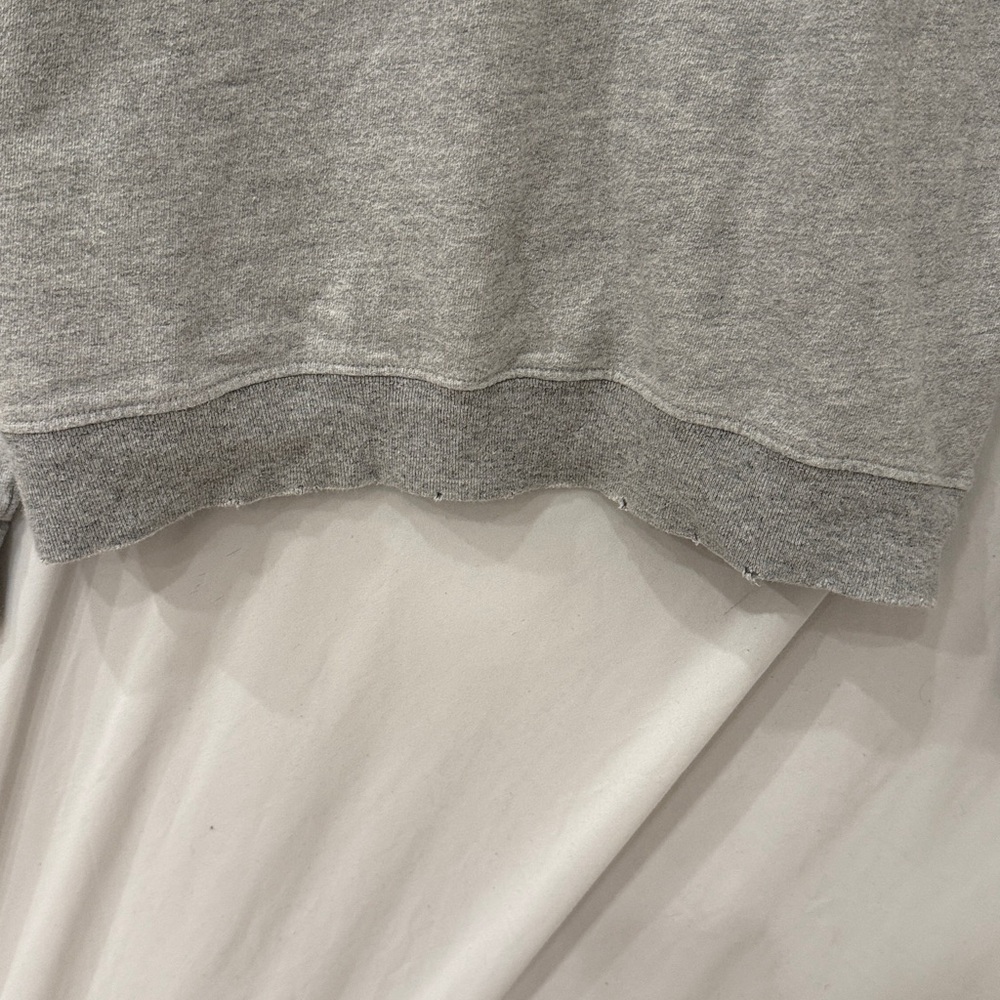 Gray Sweatshirt with Heart Detail - Picture 6 of 7